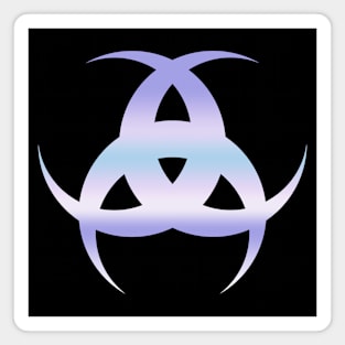 Pagan Wiccan Triple Moon Symbol Spiritual Witchcraft Magnet